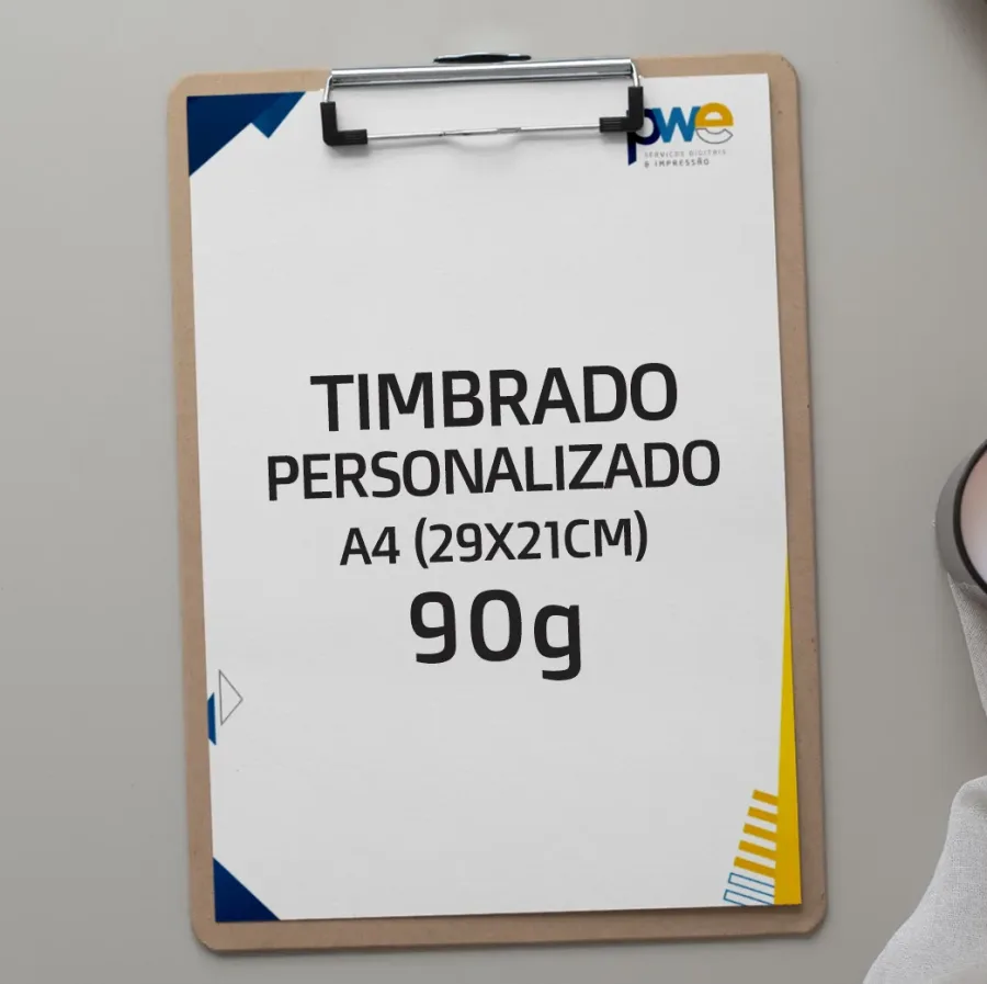 Papel Timbrado A4 - 90g
