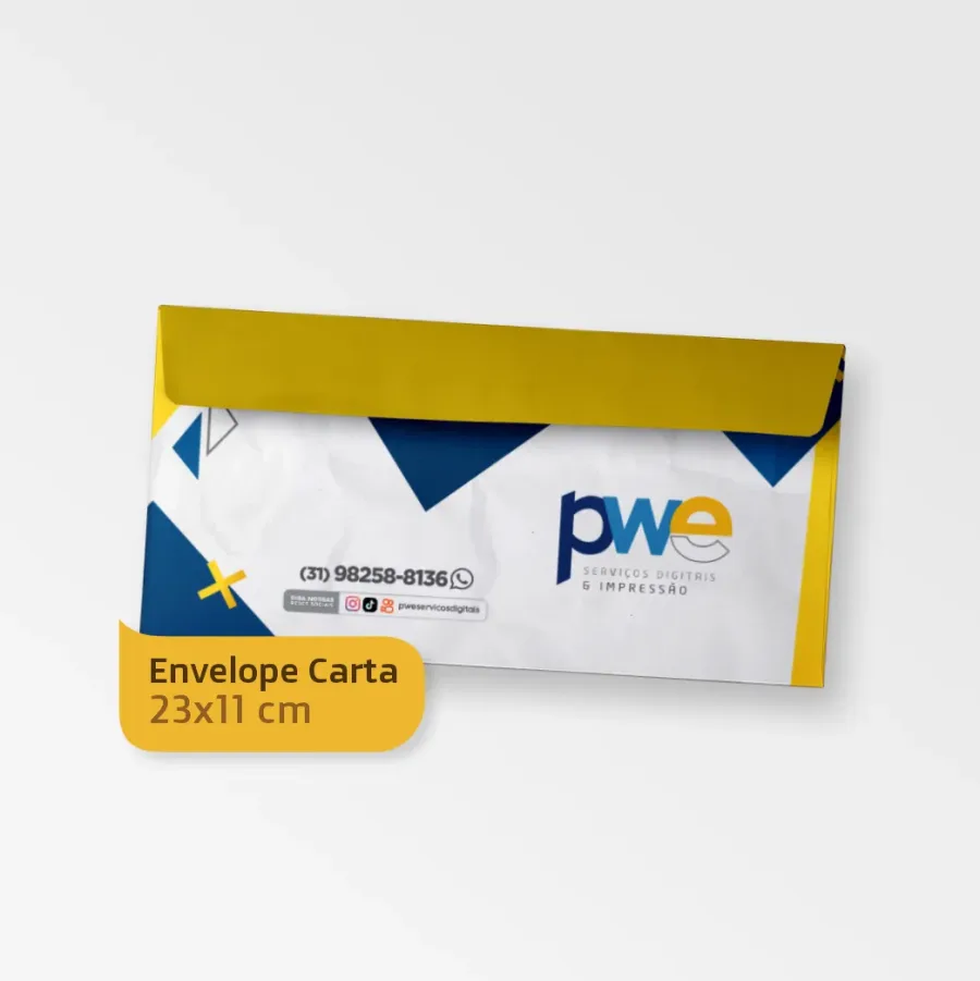Envelope Carta Personalizado