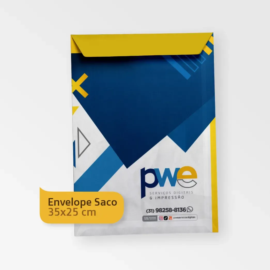 Envelope Saco Personalizado