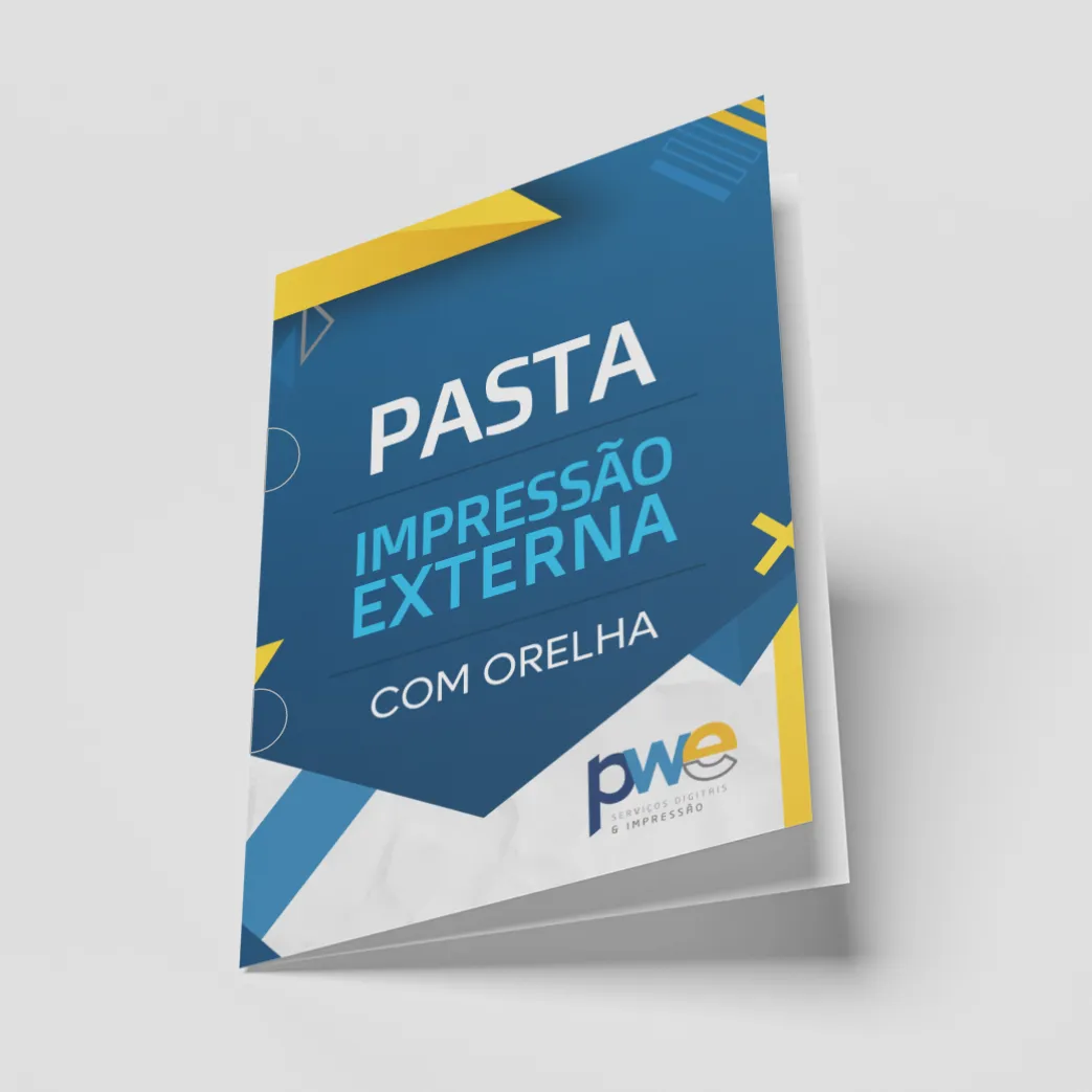 Pastas com Orelha – Impressão Externa